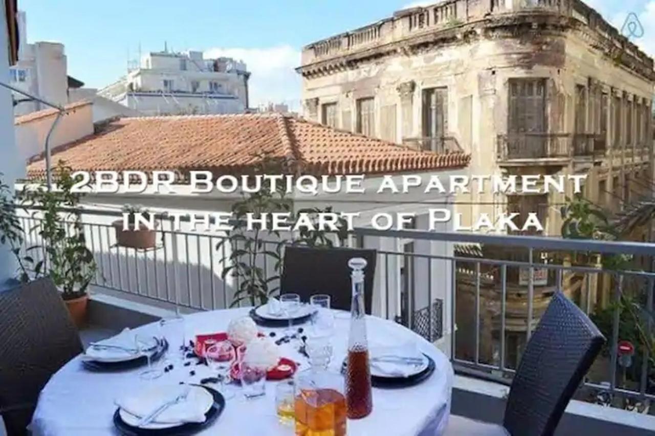 2Bdr Boutique Full Apt In Plaka Atenas Exterior foto